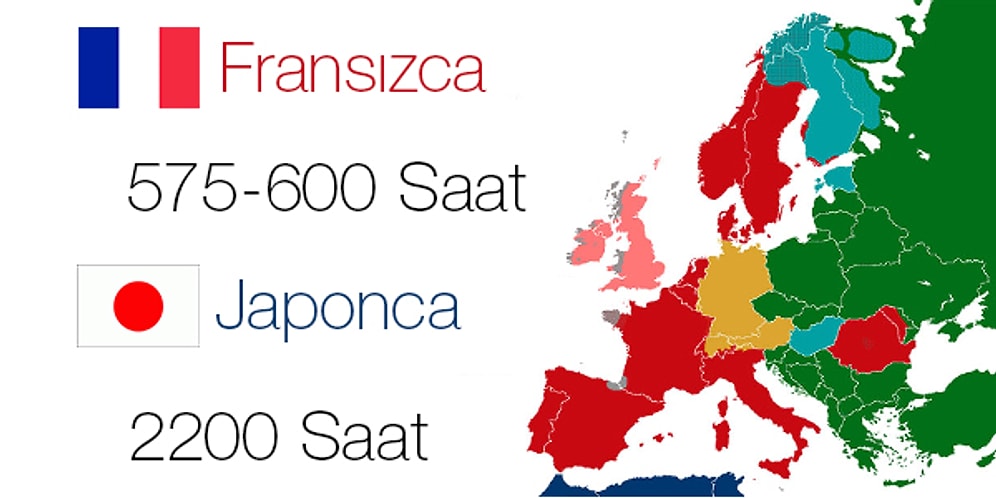 Yabancı Dil Meraklılarının Dikkatine: İngilizceden Sonra Hangi Dili Ne Kadar Sürede Öğrenebileceğinizi Söylüyoruz!
