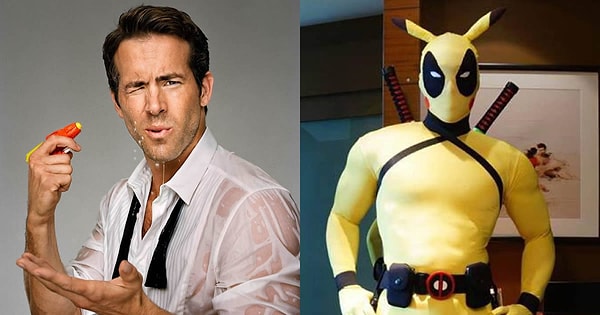 1. Вот это новость! Наш Дэдпул решил переквалифицироваться в Пикачу!