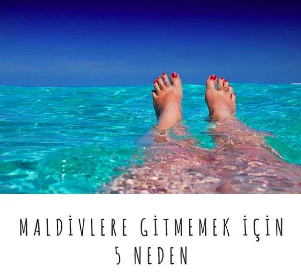 4. Yeryüzündeki cennet olarak tanımlanan Maldivler’e gitmemek için 5 neden: