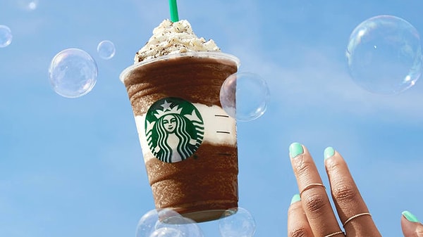 Мятный фраппучино