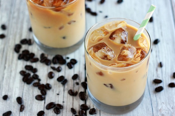 Холодный ванильный латте