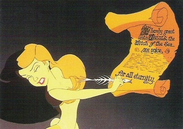 14. Почему Ариэль не общается с Эриком посредством письма?