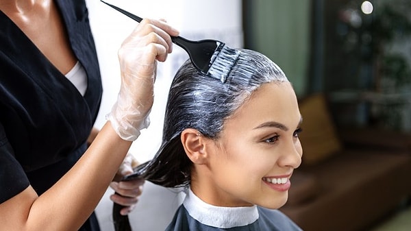 3. Окрашивание в техние "шатуш" 👍