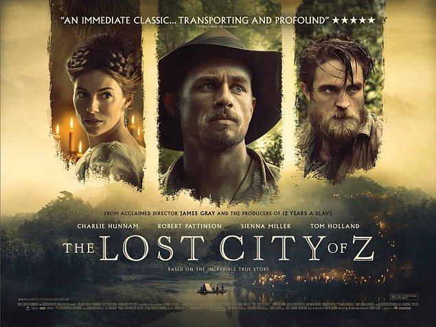 3. The Lost City of Z:  James Gray