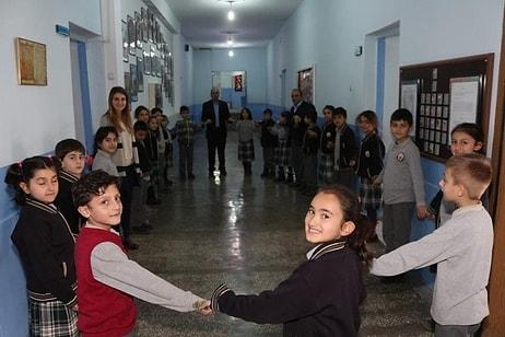 Eğitimde Mahmut Tuncer Etkisi: Erzurum'da İlkokul Öğrencileri Soğukla Mücadele İçin 'Halay' Çekiyor