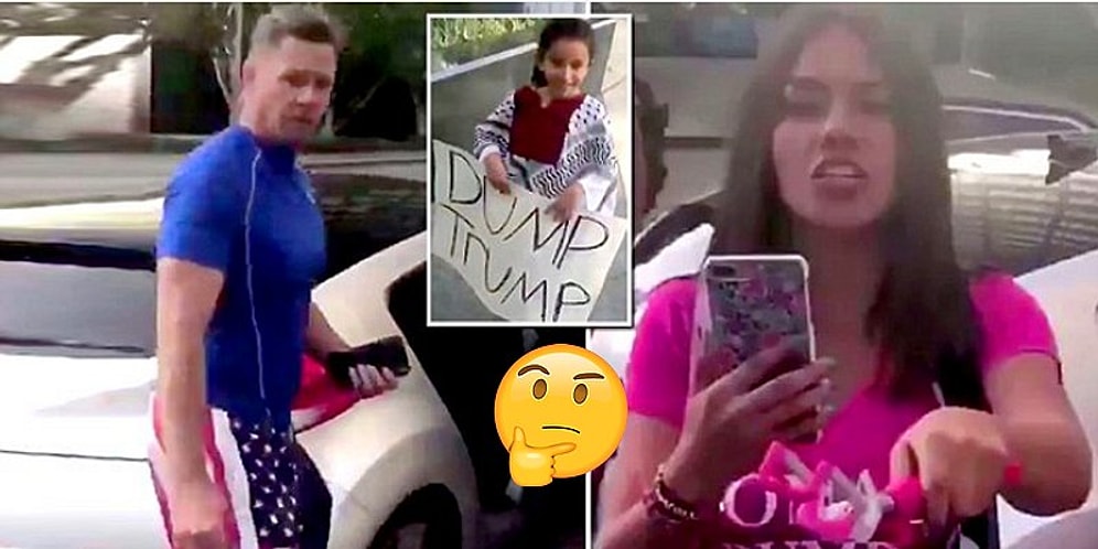 5 Yaşındaki Çocuk, Taşıdığı Protesto Pankartı Yüzünden Trump Destekçileri Tarafından 'Terörist' Olarak Adlandırıldı!