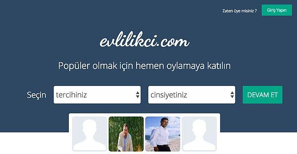 Sitenin, Türkiye versiyonuna da evlilikci.com adresinden ulaşılabiliyor.