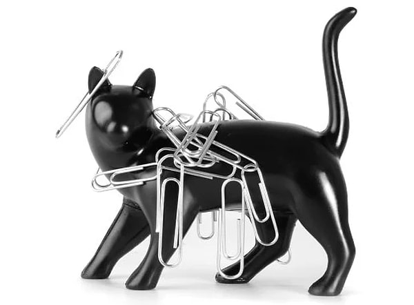 9. Магнитный скрепкодержатель