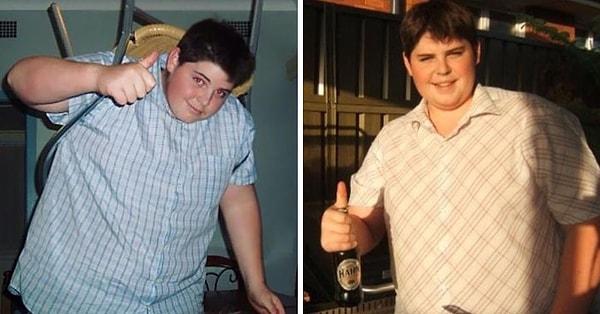 Sam hayatının dönüm noktası olacak bu yarışmaya katılmadan önce, hep kilolu bir çocuk olmuş.