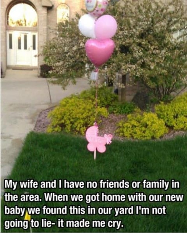 7. Поздравление с рождением ребенка 😍