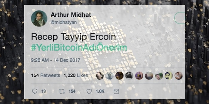 Yerli ve Milli Bitcoin İçin Gelen Birbirinden Komik İsim Önerileri