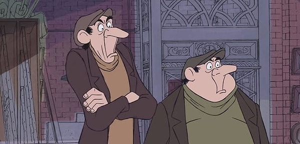 7. Как звали этих двух воров из "101 далматинца"?