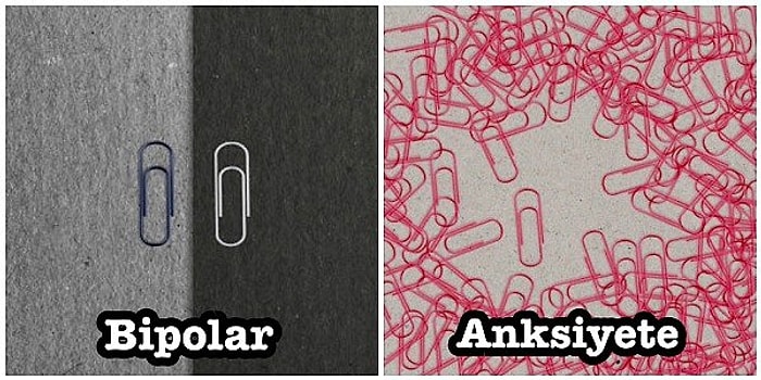 Yalnızca Ataş Kullanarak Psikolojik Bozuklukları Anlatan Sanatçıdan Minimalist Tasvirler! 📎