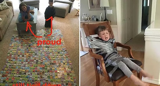 Публикации этих родителей искренне удивляли нас на протяжении всего года 🙊