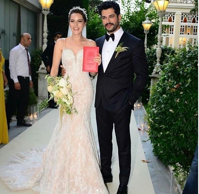 12. Fahriye Evcen ile Burak Özçivit'in düğünü