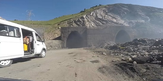 Tacikistan'daki Ölüm Tüneli Olarak Anılan Meşhur Anzop Tüneli