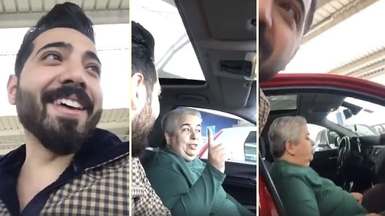 Yanlış Arabaya Binen Meziyet Teyzenin Aracın Gerçek Sahibine Yaşattığı Stresli Anlar