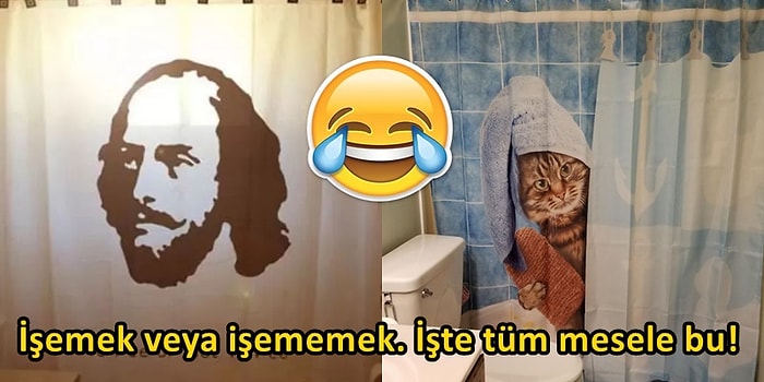 Banyosuna Ayrı Bir Hava Katmak İsteyenlerin Kullandığı Birbirinden İlginç Duş Perdeleri 😂