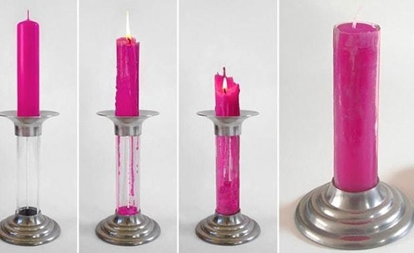 6. Только безотходное производство... Даже если речь идёт о свечах! 👍