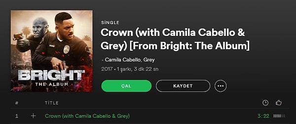 Filme ait Camila Cabello'nun seslendirdiği Single'ı dinlemek için de Spotify'ı ziyaret edebilirsiniz.