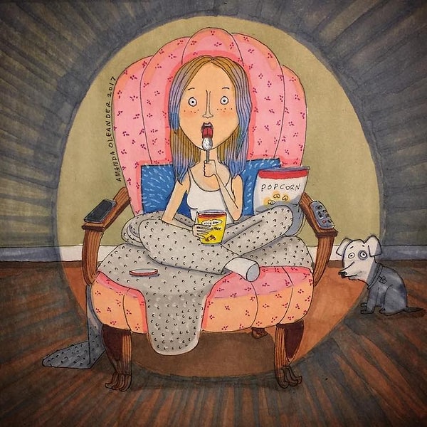 3. К просмотру любимого фильма...