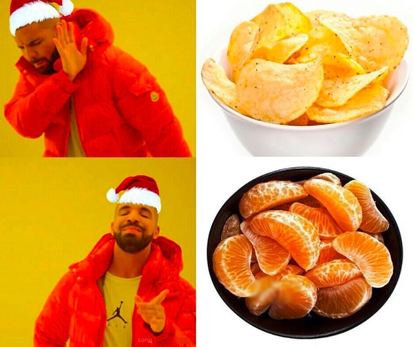 2. Вы уже начали поглощать мандаринки?