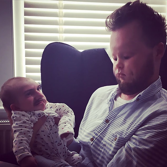 2. "Erkek kardeşimle kızımı face swap yaptım. Gülmeden duramıyorum."