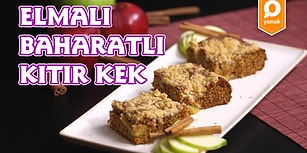 Çay Keyfinize Keyif Katan Elmalı Baharatlı Kıtır Kek Nasıl Yapılır?