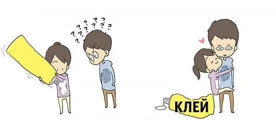 11 умилительных комиксов, в которых каждая пара точно узнает себя