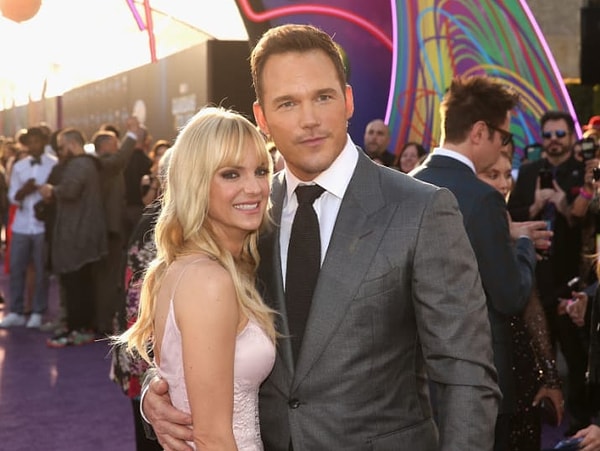 1. Анна Фэрис и Крис Прэтт