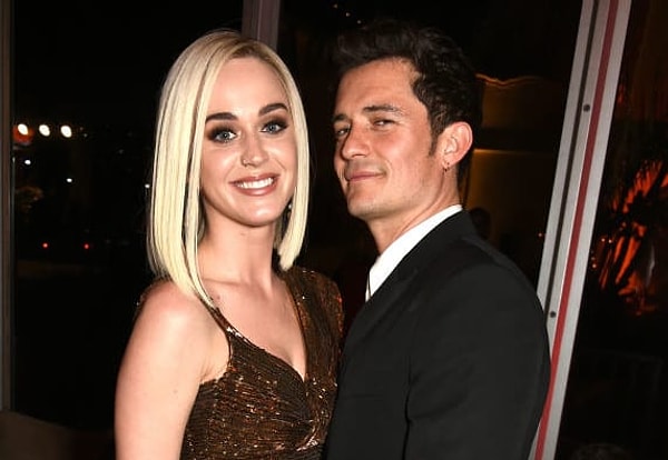 11. Кэти Перри и Орландо Блум