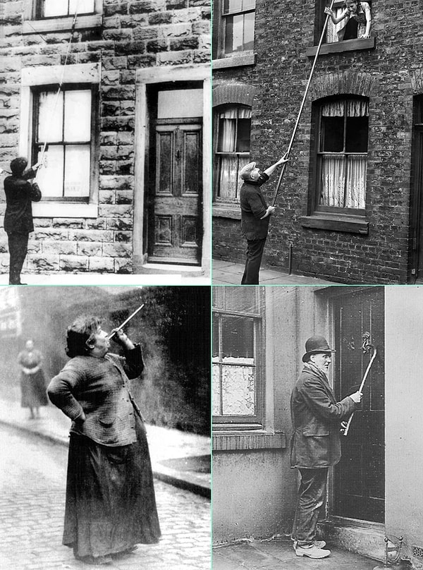 10. В 1900 году будильников у людей не было, поэтому они платили деньги тем, кто мог ни свет ни заря прийти и разбудить их, когда им это потребуется.