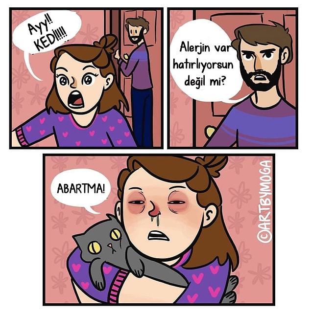 13. Alerjim yok ki benim!