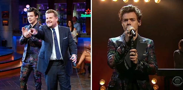 4. Harry Styles ile olan minnoş arkadaşlığını göstermek için tam bir hafta boyunca şarkıcı konuğunu Harry yapması.