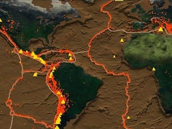 4. Где происходит большинство крупных землетрясений?