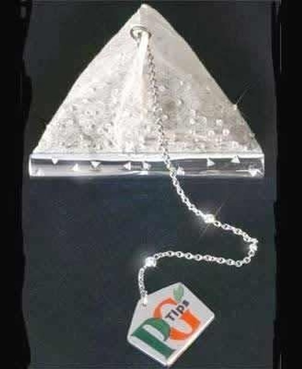 Elmas Süslü Çay Poşeti