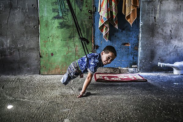 22. Engelli kardeşlerin yaşamı. 📷 Ali Jadallah