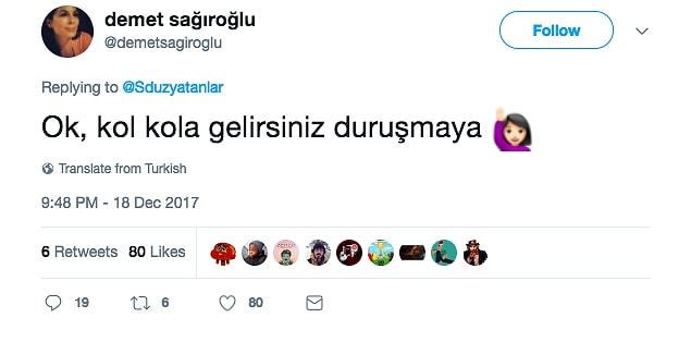 13. Demet Hanım vites düşürmedi.