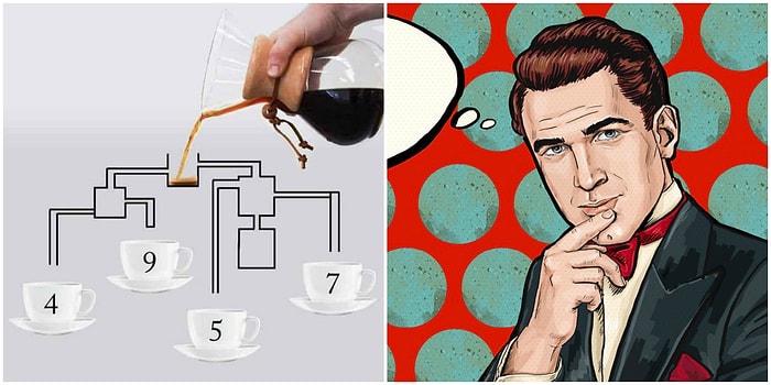 А вы сможете угадать с ПЕРВОГО раза, какая чашка кофе наполнится первой?