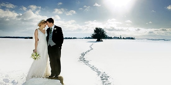 Увидев эти фото, вы захотите сыграть свадьбу даже в самый лютый мороз!