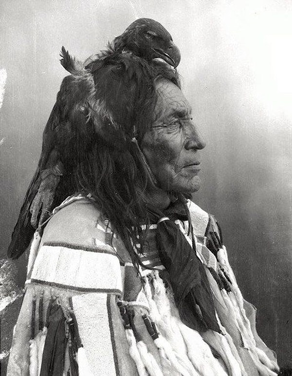 5. Американский индеец Длинная Выдра, 1900-е