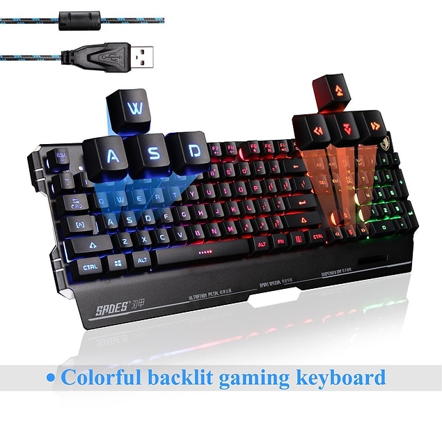 6. Her Gamerın ihtiyacı Profesyonel oyun klavyesi