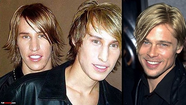 3. Близнецы, мечтавшие стать Брэдом Питтом
