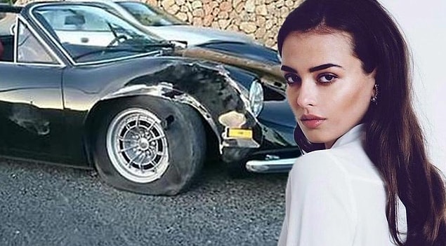 16. İbiza'da Ferrari ile kaza yaptıktan sonra özel jet ile "kaçmak zorunda kalan" manken Elif Aksu