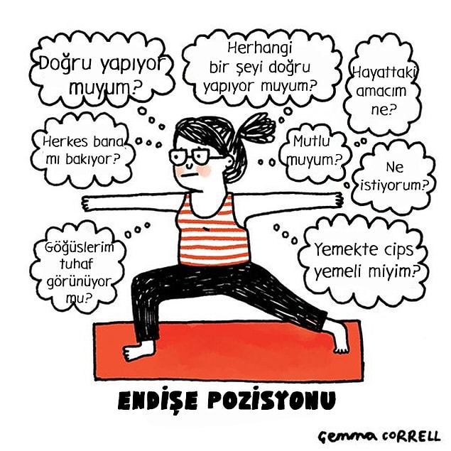 2. Komik mi görünüyorum? Doğru mu yapıyorum? Ben kimim?