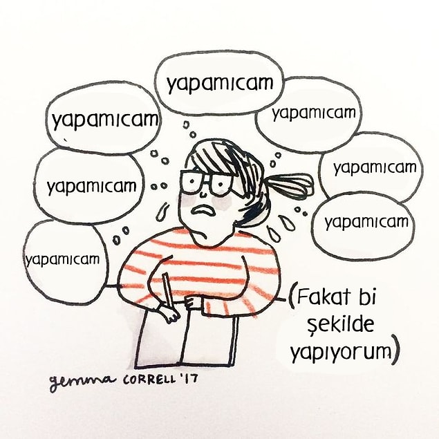 11. Bir şekilde oluyor gerçekten de!