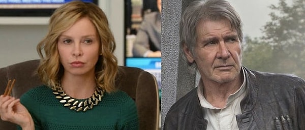 13. Калиста Флокхарт и Харрисон Форд в браке уже 17 лет!