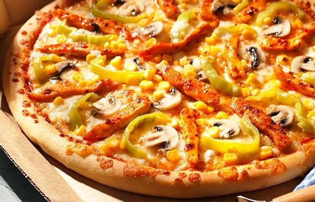 Beyaz Etli Pizza