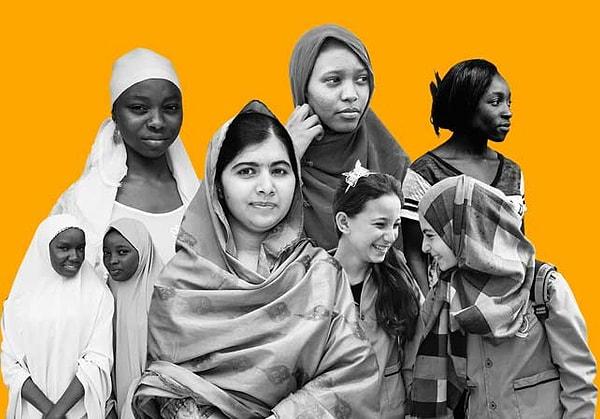 Malala, terörün acımasız baskısı altında olmasına rağmen vazgeçmedi ve kız çocuğu okumaz, eğitim almaz, düşünmez, sesi çıkmaz gibi genellemelerin hepsini reddetti.