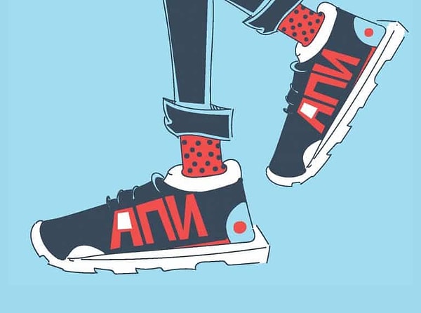 9. Апи - кроссовки